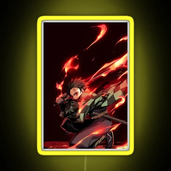 Demon Slayer Kimetsu No Yaiba Demon Slayer RGB Neon Sign