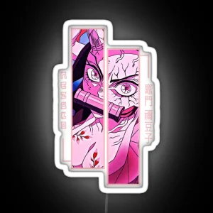 Demon Slayer Nezuko Kamado RGB Neon Sign