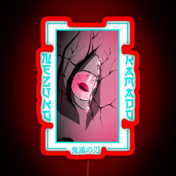 Demon Slayer Nezuko Kamado RGB Neon Sign