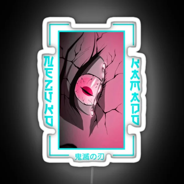 Demon Slayer Nezuko Kamado RGB Neon Sign