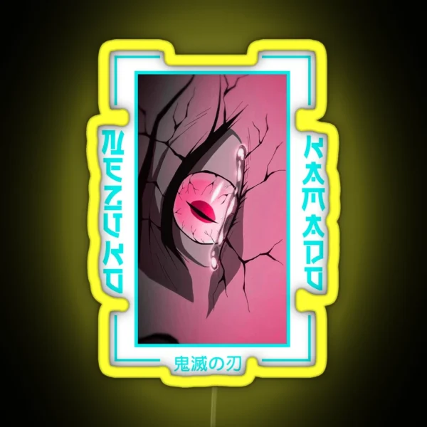 Demon Slayer Nezuko Kamado RGB Neon Sign