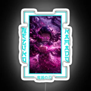Demon Slayer Nezuko Kamado RGB Neon Sign