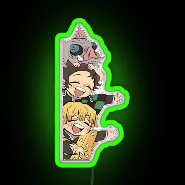 Demon Slayer RGB Neon Sign