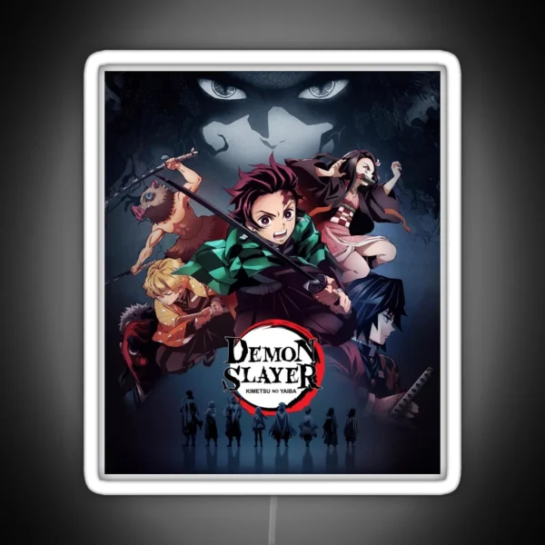 Demon Slayer RGB Neon Sign