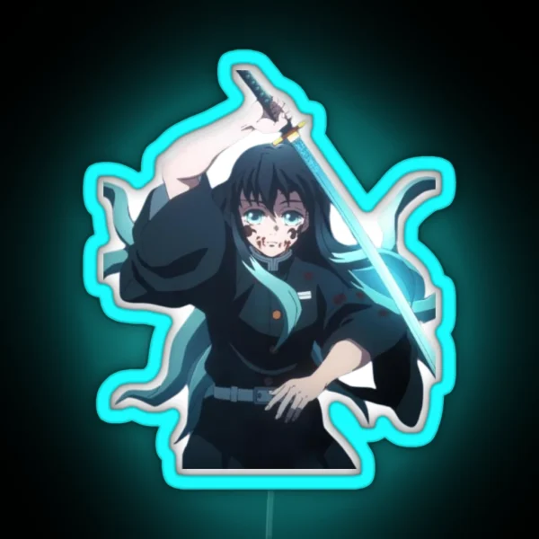 Demon Slayer RGB Neon Sign
