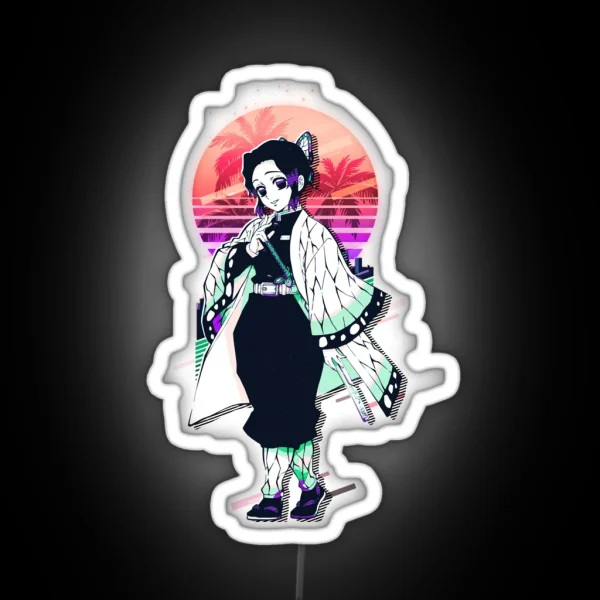 Demon Slayer Shinobu Kocho RGB Neon Sign