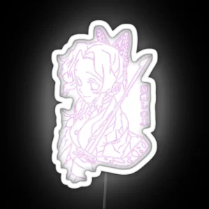 Demon Slayer Shinobu RGB Neon Sign
