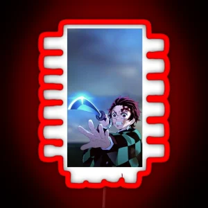 Demon Slayer Tanjiro Kamado RGB Neon Sign