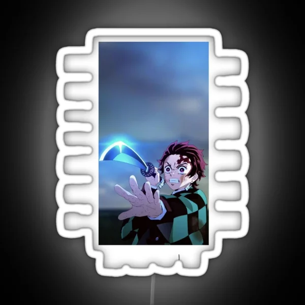 Demon Slayer Tanjiro Kamado RGB Neon Sign