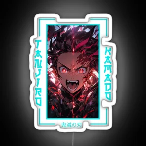Demon Slayer Tanjiro Kamado RGB Neon Sign