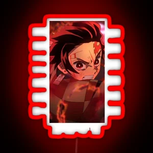Demon Slayer Tanjiro Kamado RGB Neon Sign