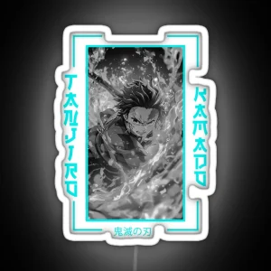 Demon Slayer Tanjiro Kamado RGB Neon Sign