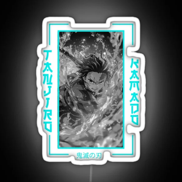 Demon Slayer Tanjiro Kamado RGB Neon Sign