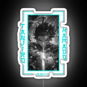 Demon Slayer Tanjiro Kamado RGB Neon Sign
