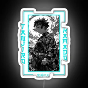 Demon Slayer Tanjiro Kamado RGB Neon Sign