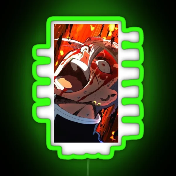 Demon Slayer Tengen Uzui RGB Neon Sign