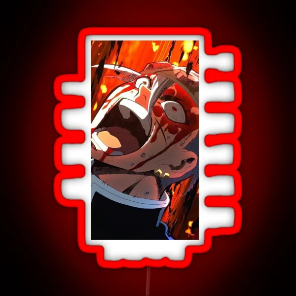 Demon Slayer Tengen Uzui RGB Neon Sign