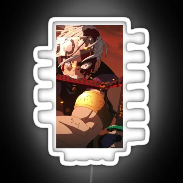 Demon Slayer Tengen Uzui RGB Neon Sign