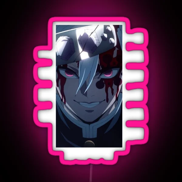 Demon Slayer Tengen Uzui RGB Neon Sign