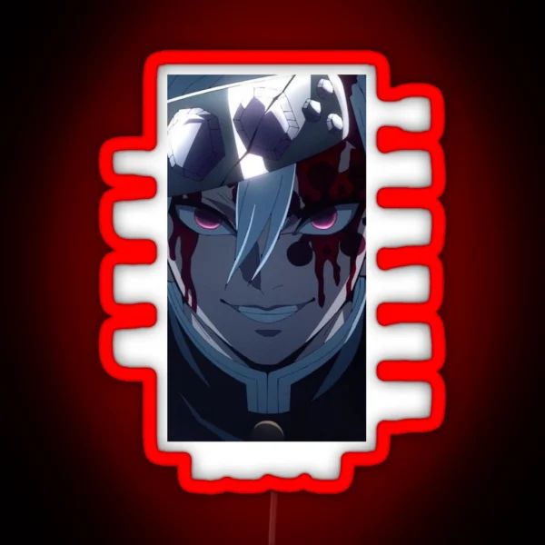 Demon Slayer Tengen Uzui RGB Neon Sign