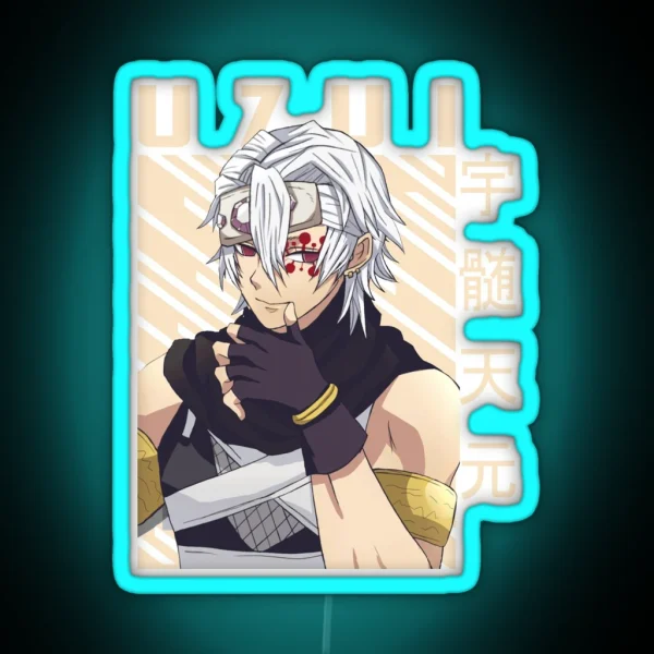 Demon Slayer Tengen Uzui RGB Neon Sign