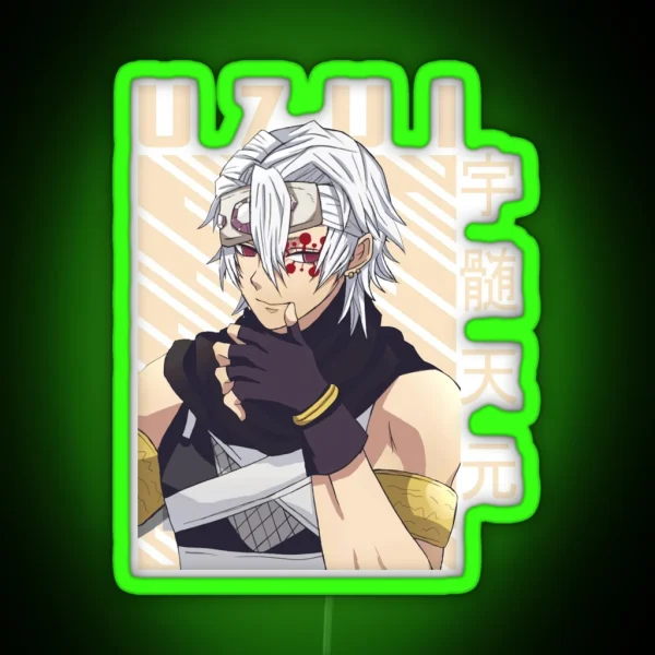 Demon Slayer Tengen Uzui RGB Neon Sign