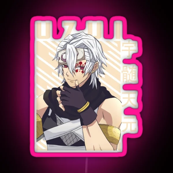 Demon Slayer Tengen Uzui RGB Neon Sign