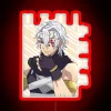 Demon Slayer Tengen Uzui RGB Neon Sign - Image 2