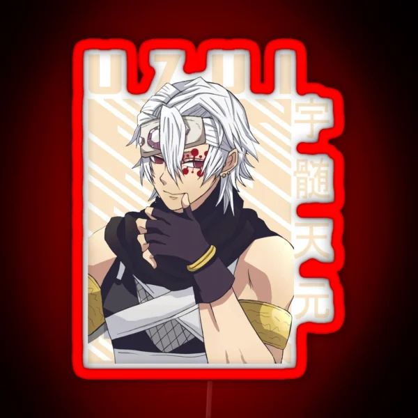 Demon Slayer Tengen Uzui RGB Neon Sign