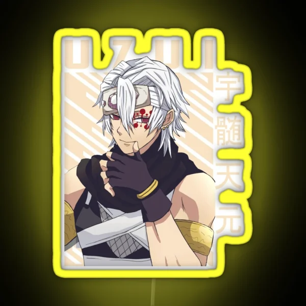 Demon Slayer Tengen Uzui RGB Neon Sign