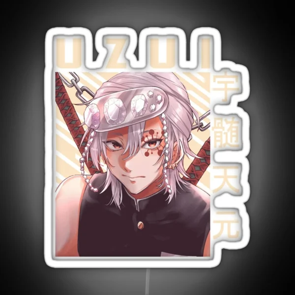 Demon Slayer Tengen Uzui RGB Neon Sign