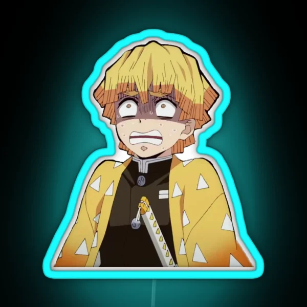 Demon Slayer Zenitsu RGB Neon Sign