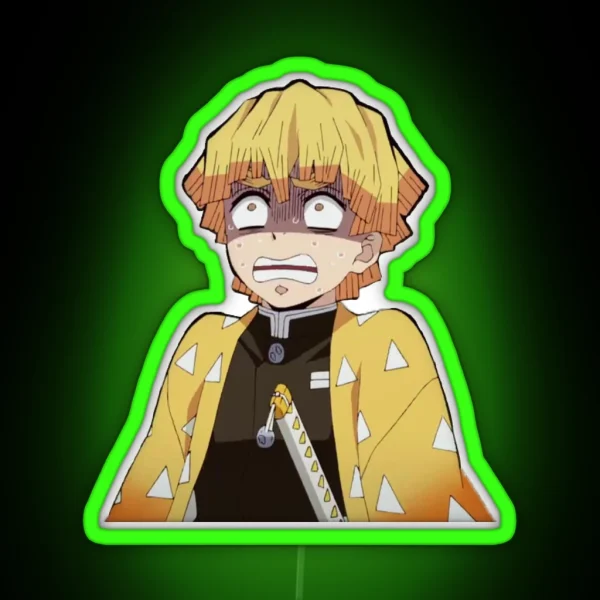 Demon Slayer Zenitsu RGB Neon Sign