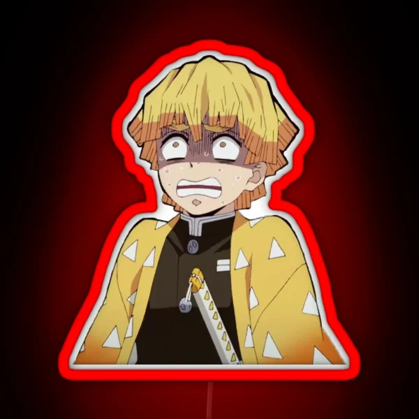 Demon Slayer Zenitsu RGB Neon Sign
