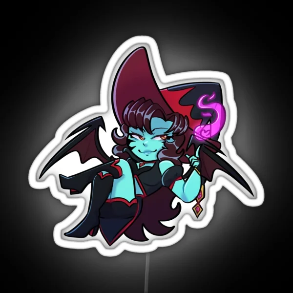 Demon Witch RGB Neon Sign