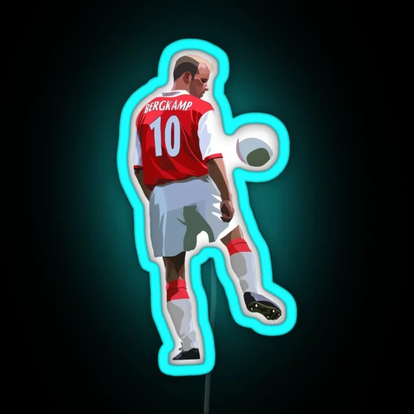 Dennis Bergkamp RGB Neon Sign