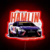 Denny Hamlin 2022 Nascar Playoffs RGB Neon Sign