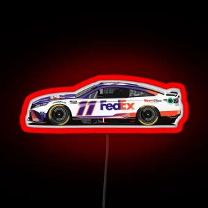 Denny Hamlin 2023 Camry RGB Neon Sign