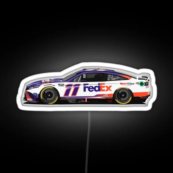 Denny Hamlin 2023 Camry RGB Neon Sign