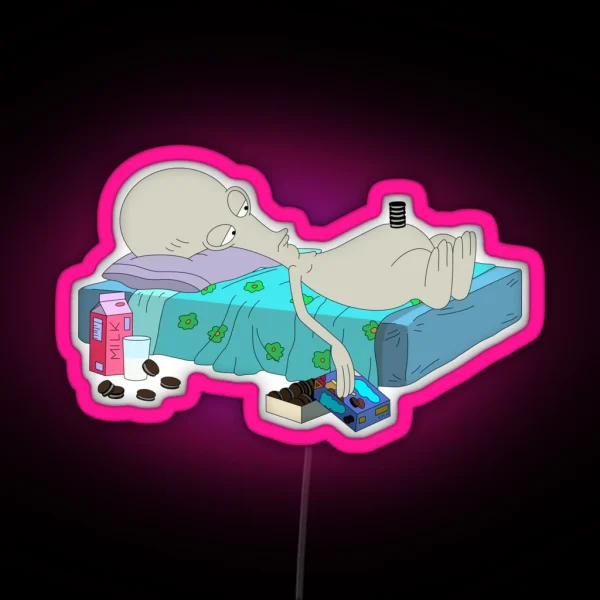 Depressed Roger RGB Neon Sign