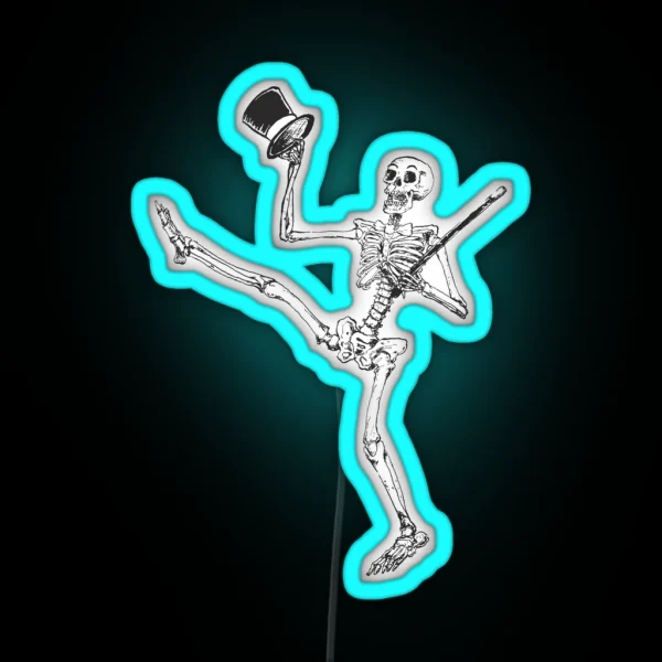 Depression Skeleton Showtime Original RGB Neon Sign