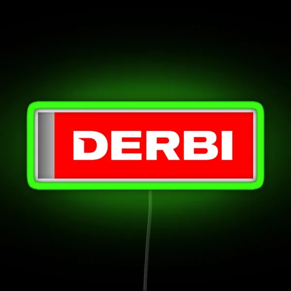 DERBI RGB Neon Sign