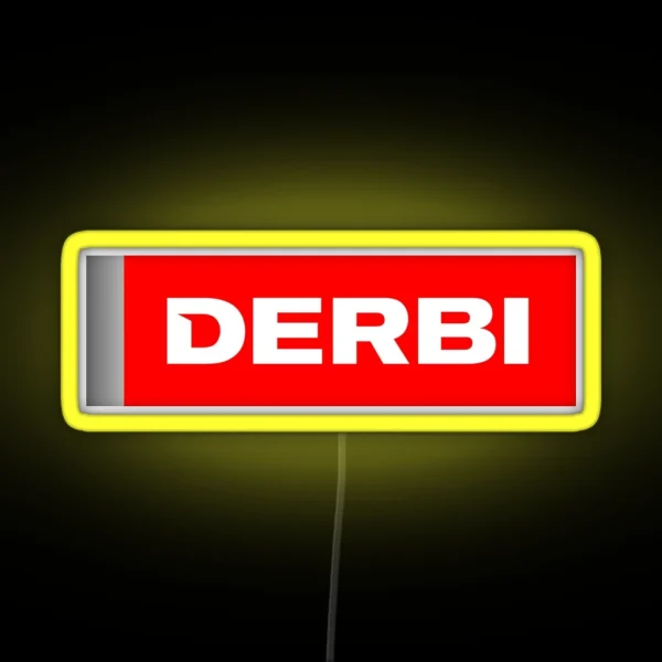 DERBI RGB Neon Sign