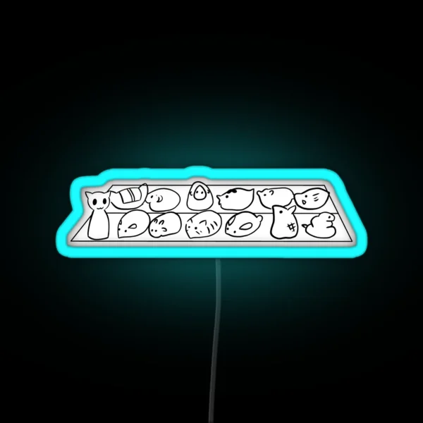 Derpy Furuba Zodiac RGB Neon Sign