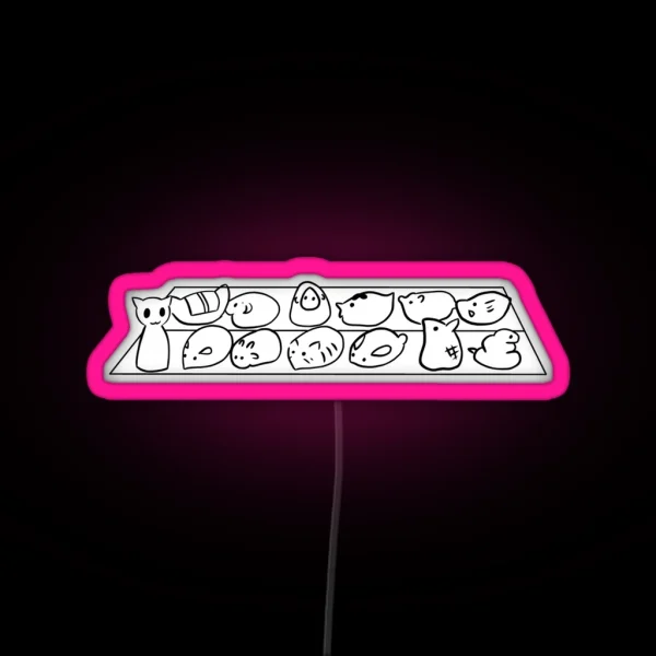 Derpy Furuba Zodiac RGB Neon Sign