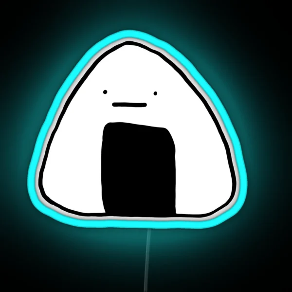 Derpy Onigiri RGB Neon Sign