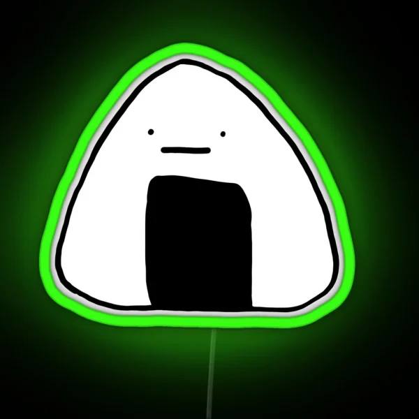 Derpy Onigiri RGB Neon Sign