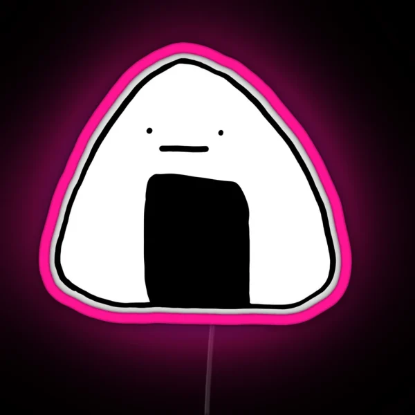 Derpy Onigiri RGB Neon Sign