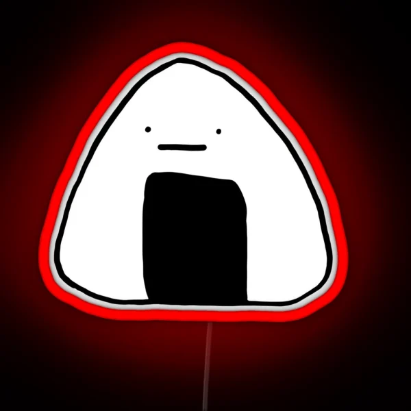 Derpy Onigiri RGB Neon Sign