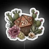 Desert D20 Tabletop Gaming Dice RGB Neon Sign - Image 4